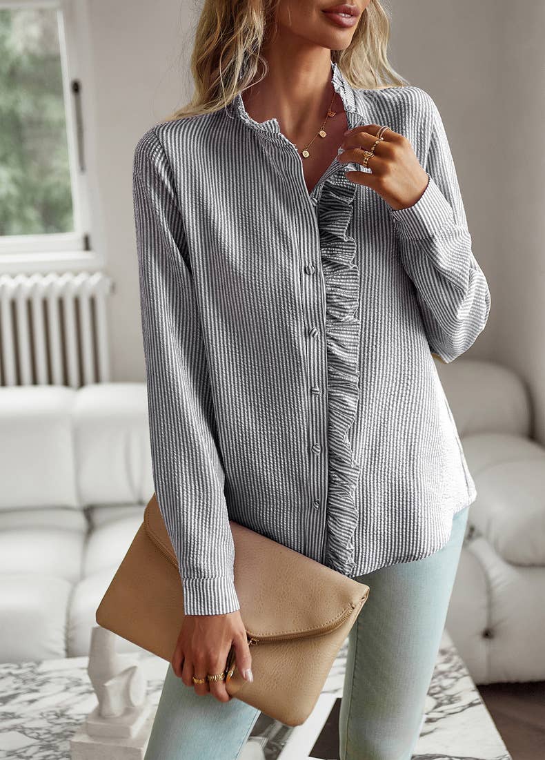 Lacey Button Down
