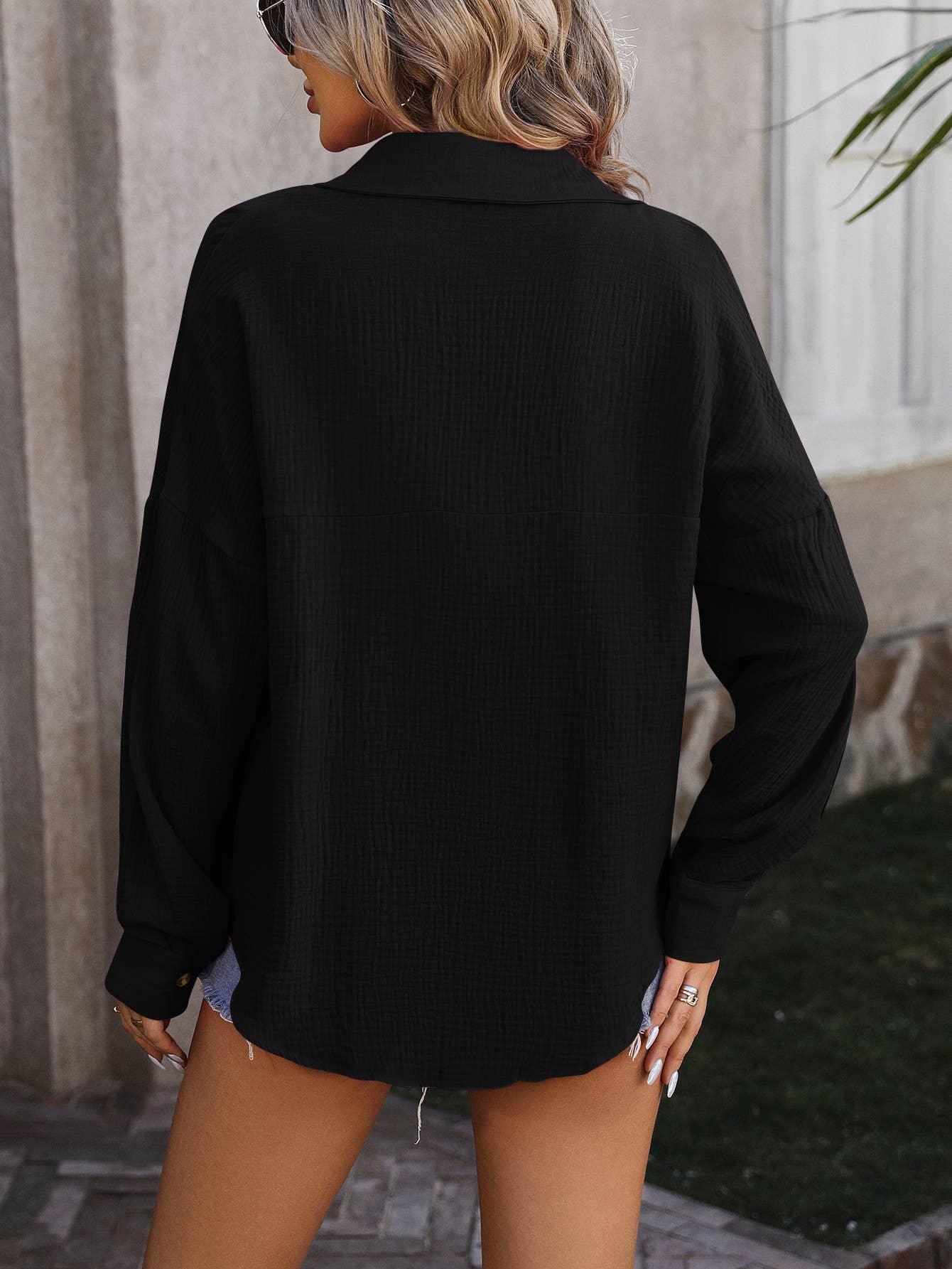 Madison Long Sleeve Button Up