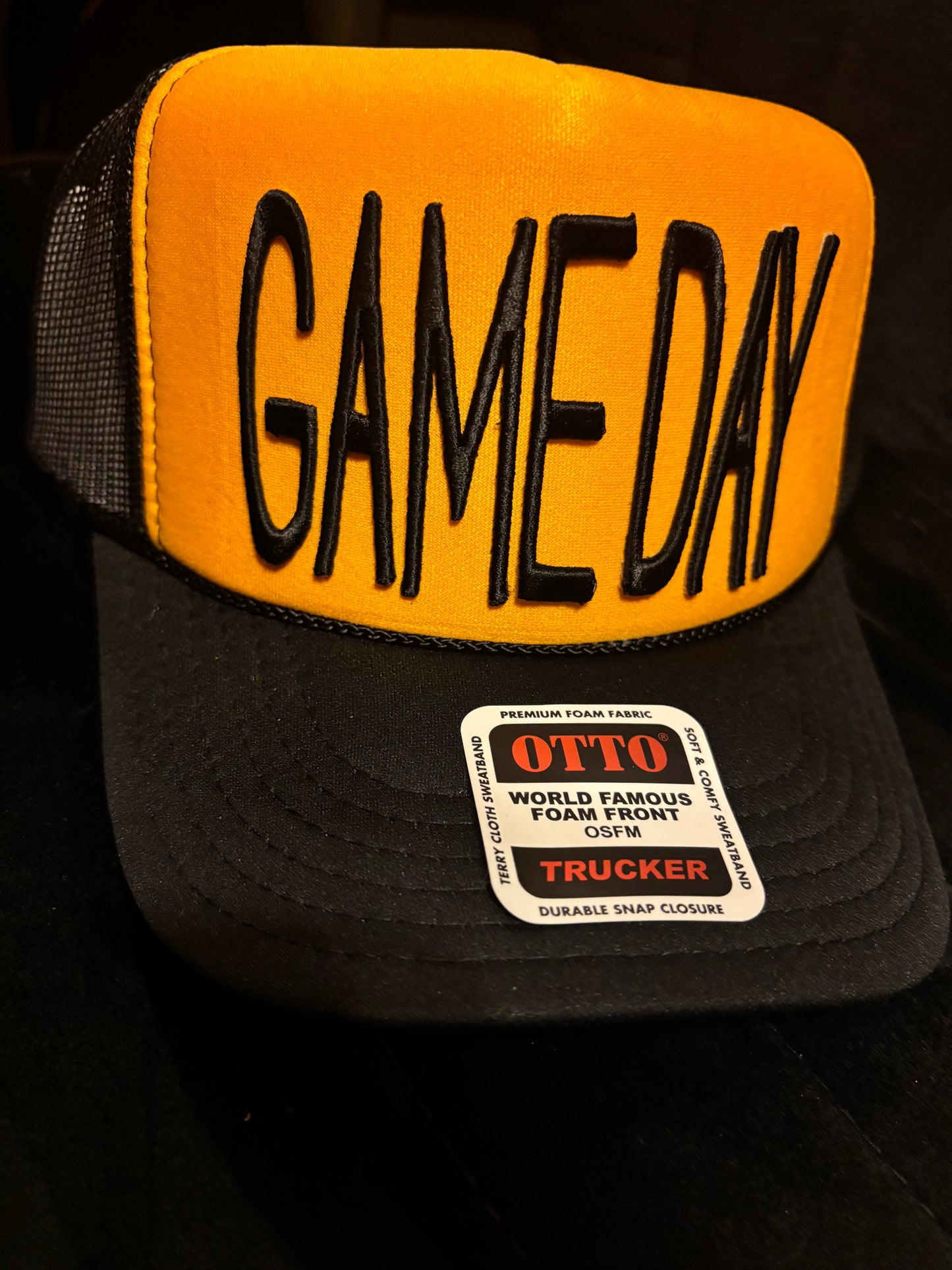 Game day trucker hat