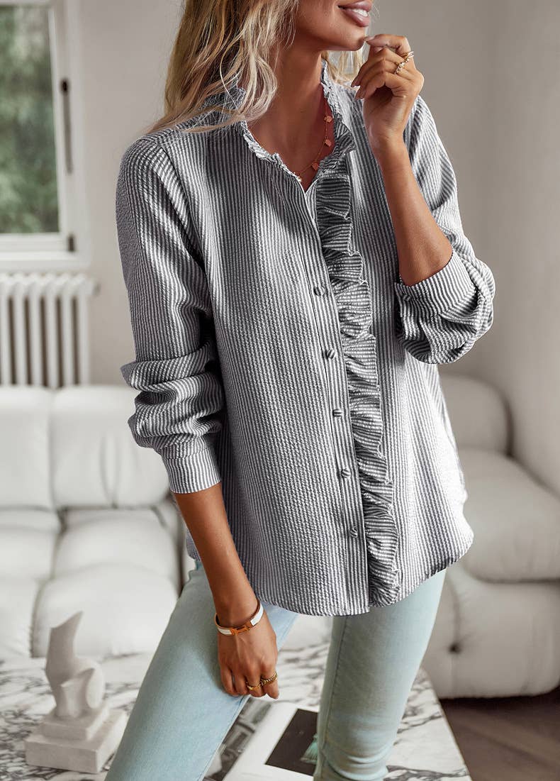 Lacey Button Down