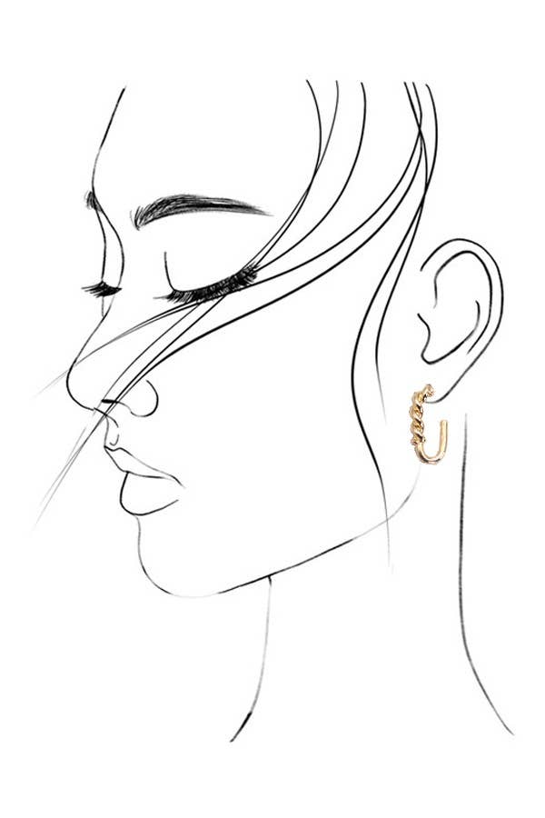 Rope Twist Earrings