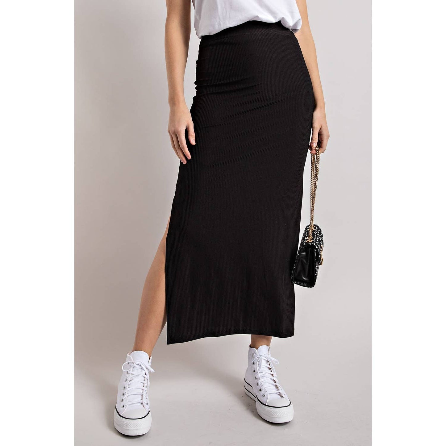 Kali Ribbed Skirt