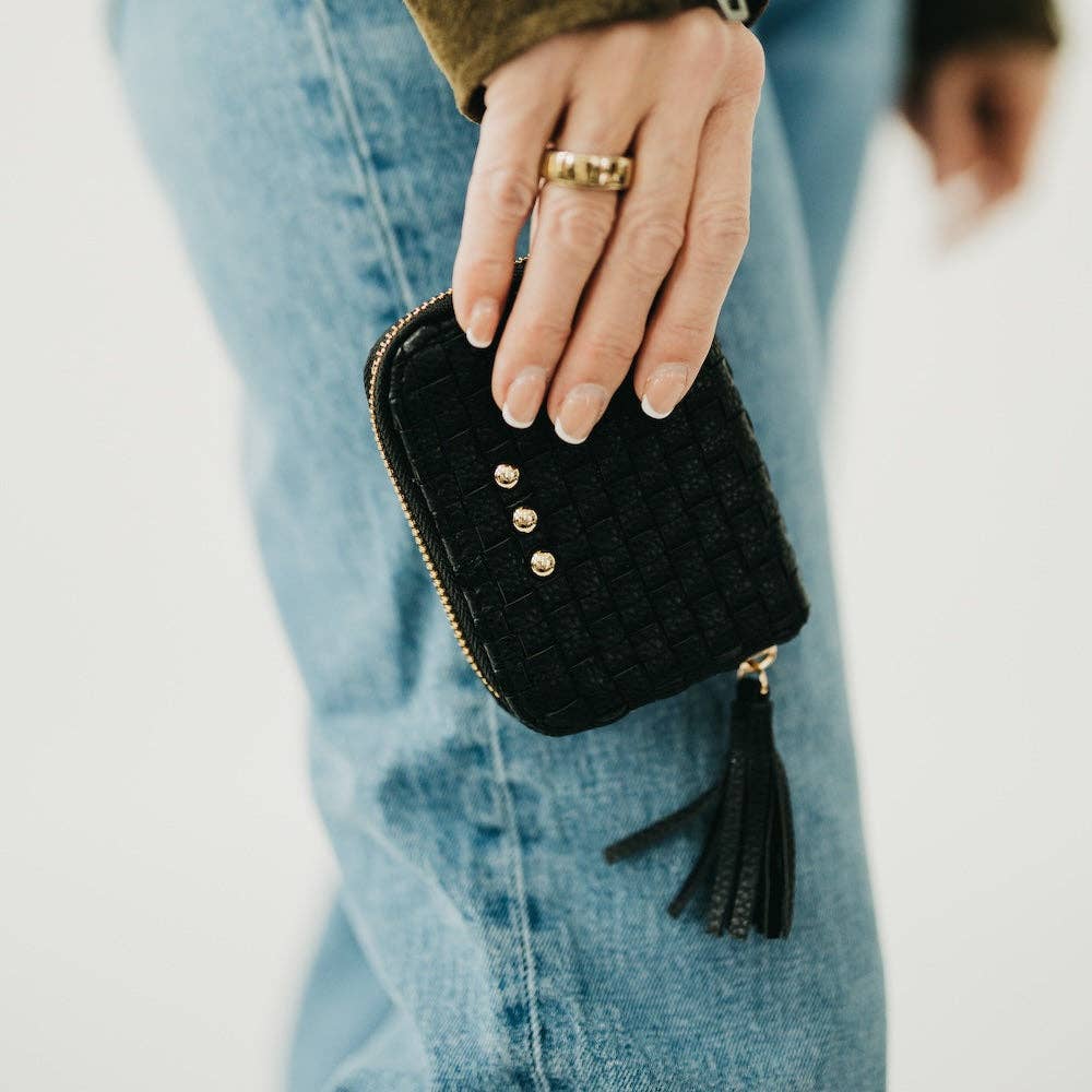 Small Woven Wallet