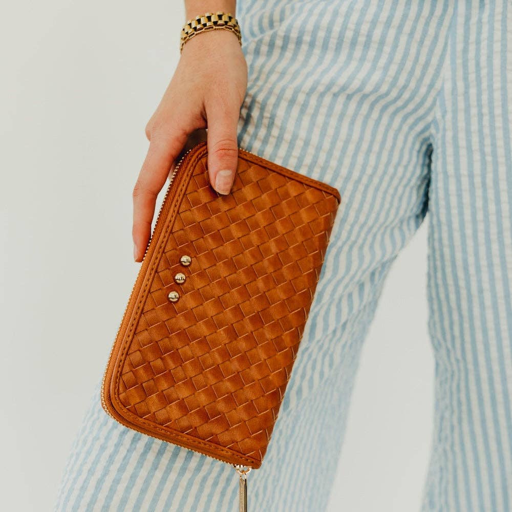 Large Woven Wallet