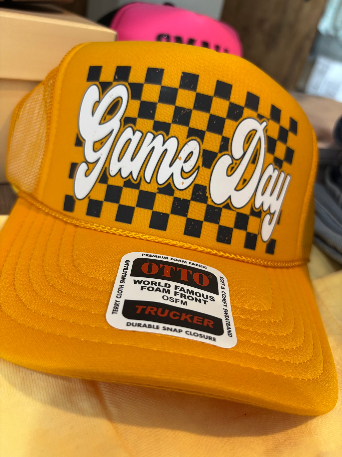 Custom trucker hat