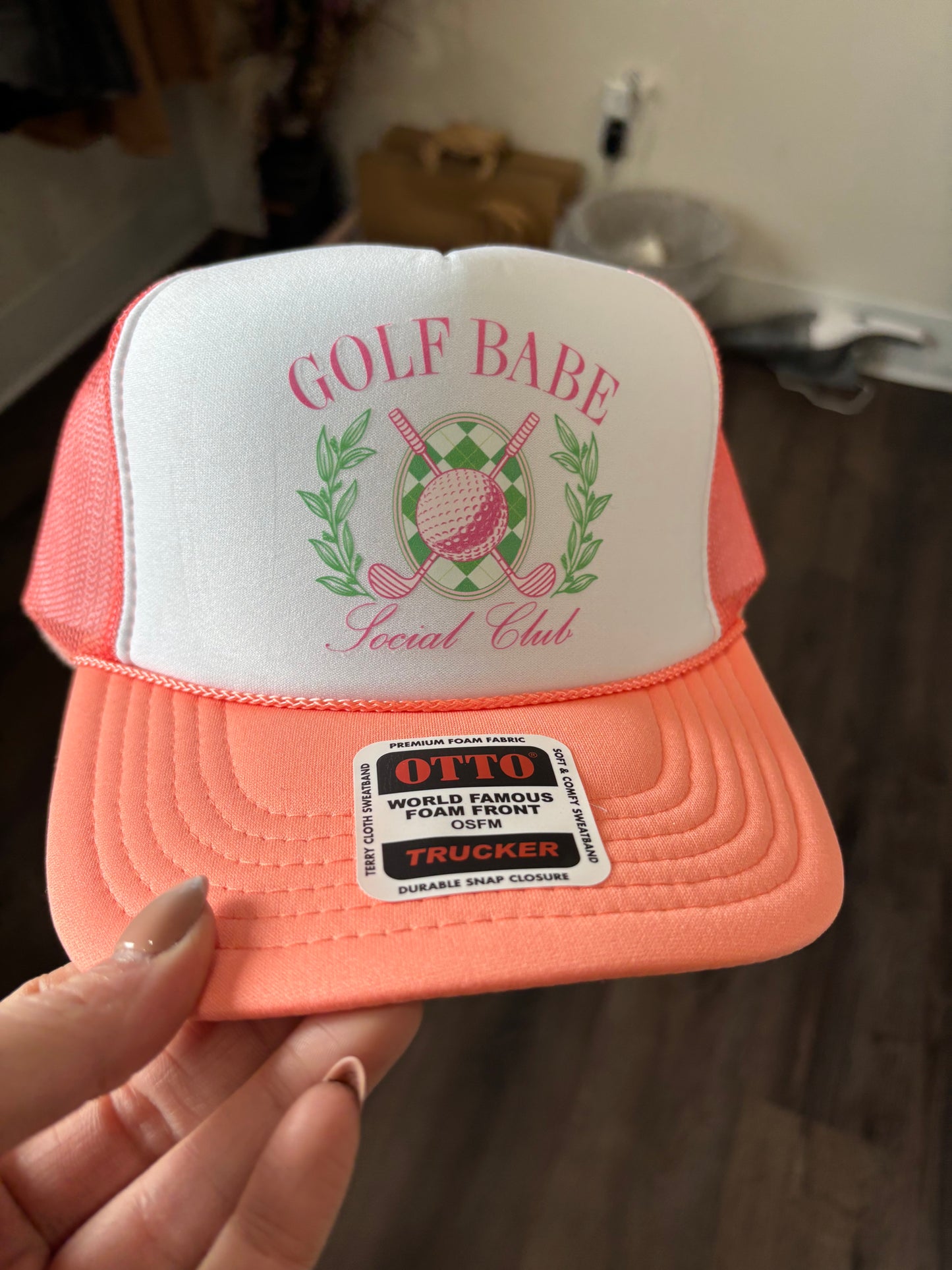 Custom trucker hat