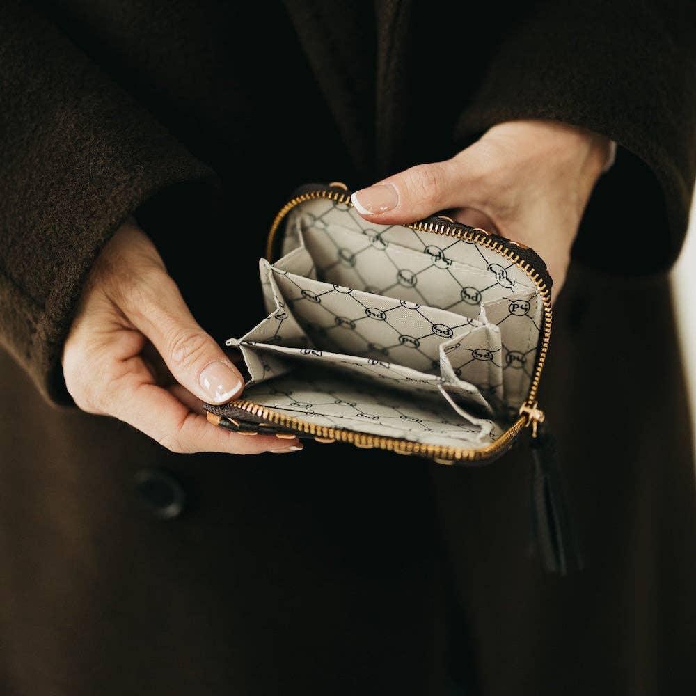 Small Woven Wallet