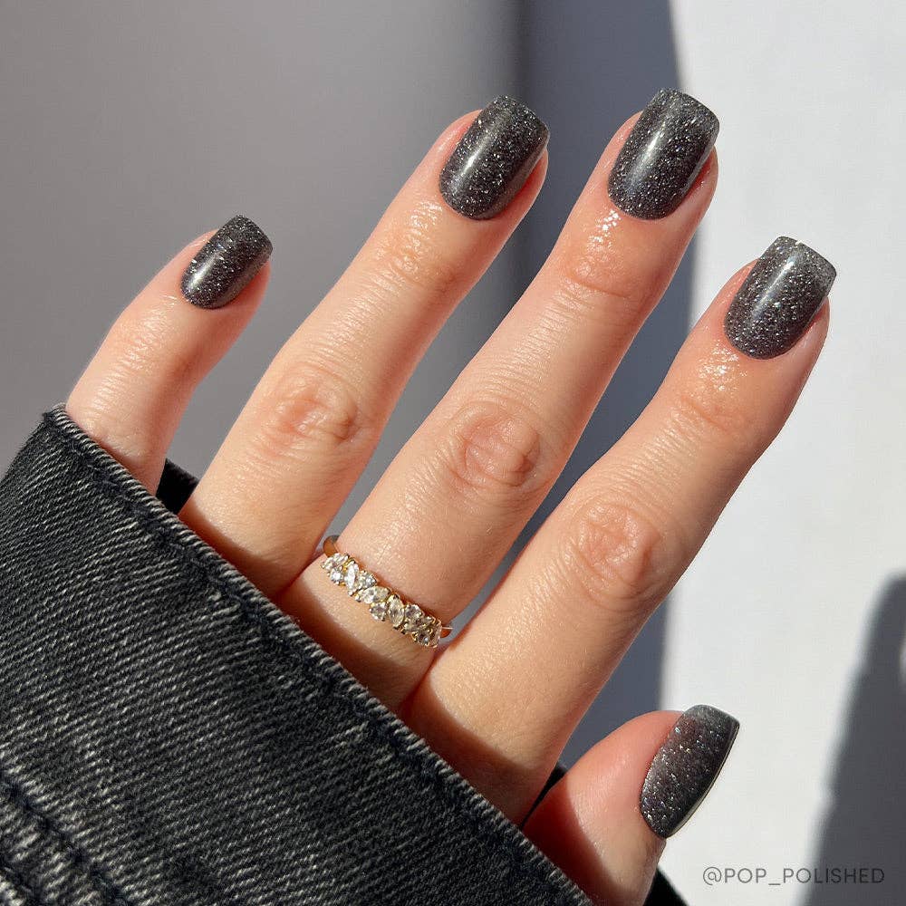 Black Glitter