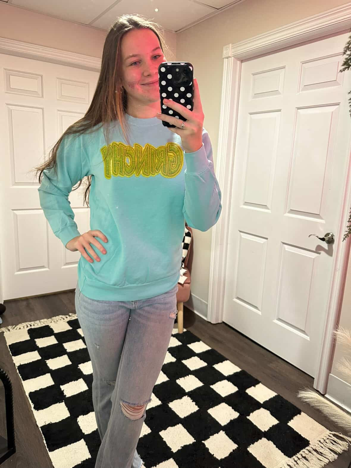 Grinchy Crewneck