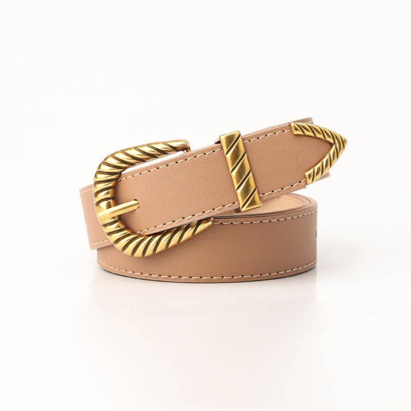 Faux Leather Belt