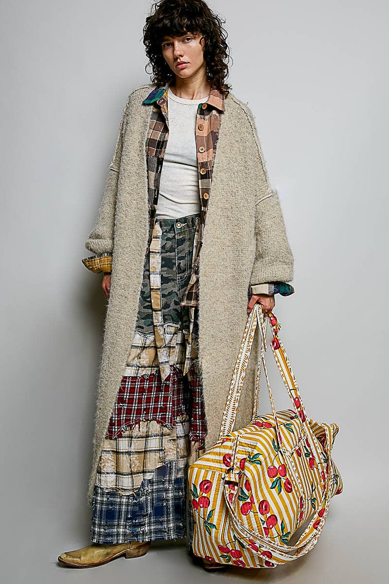 Cherry Quilted Bag