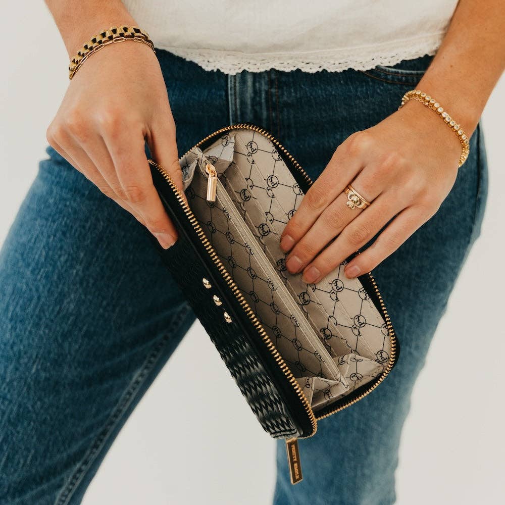 Large Woven Wallet