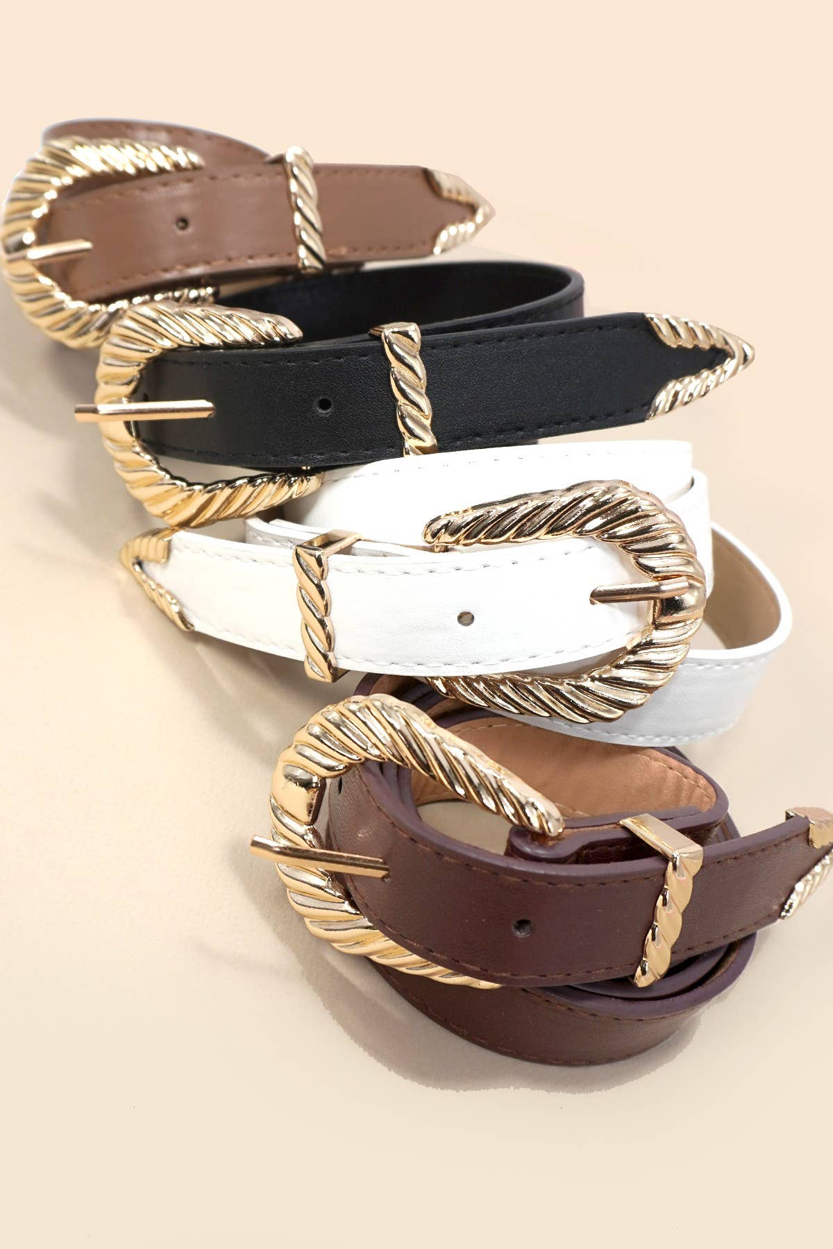 Faux Leather Belt