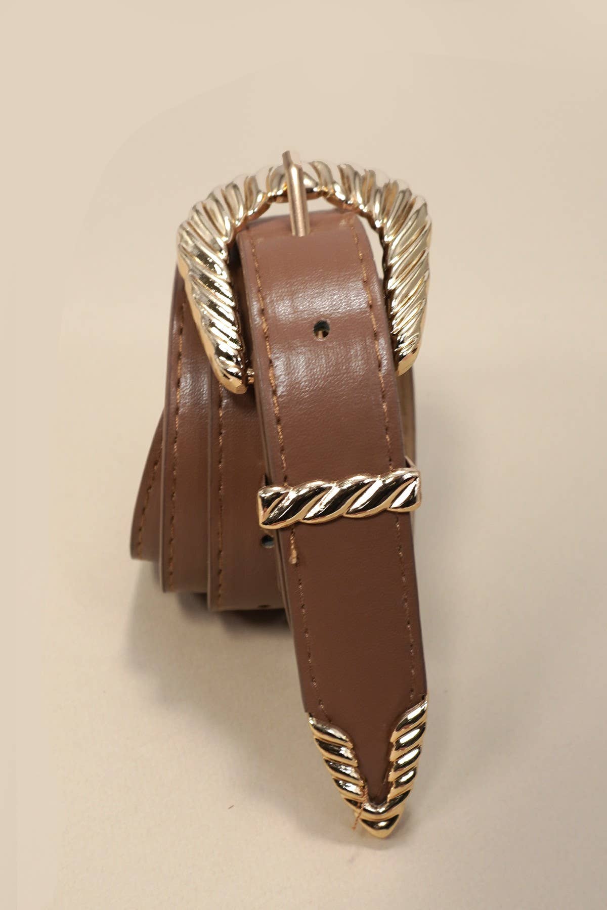 Faux Leather Belt
