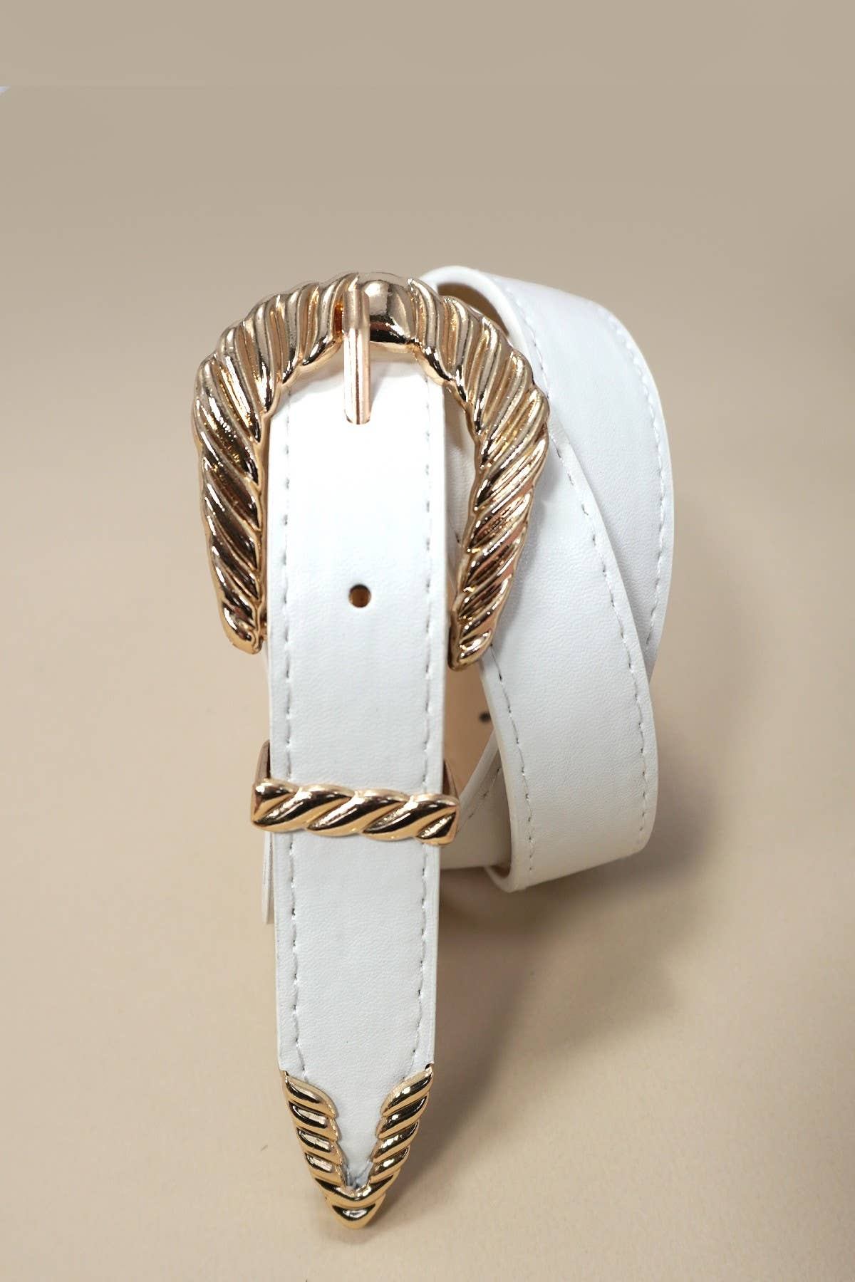 Faux Leather Belt