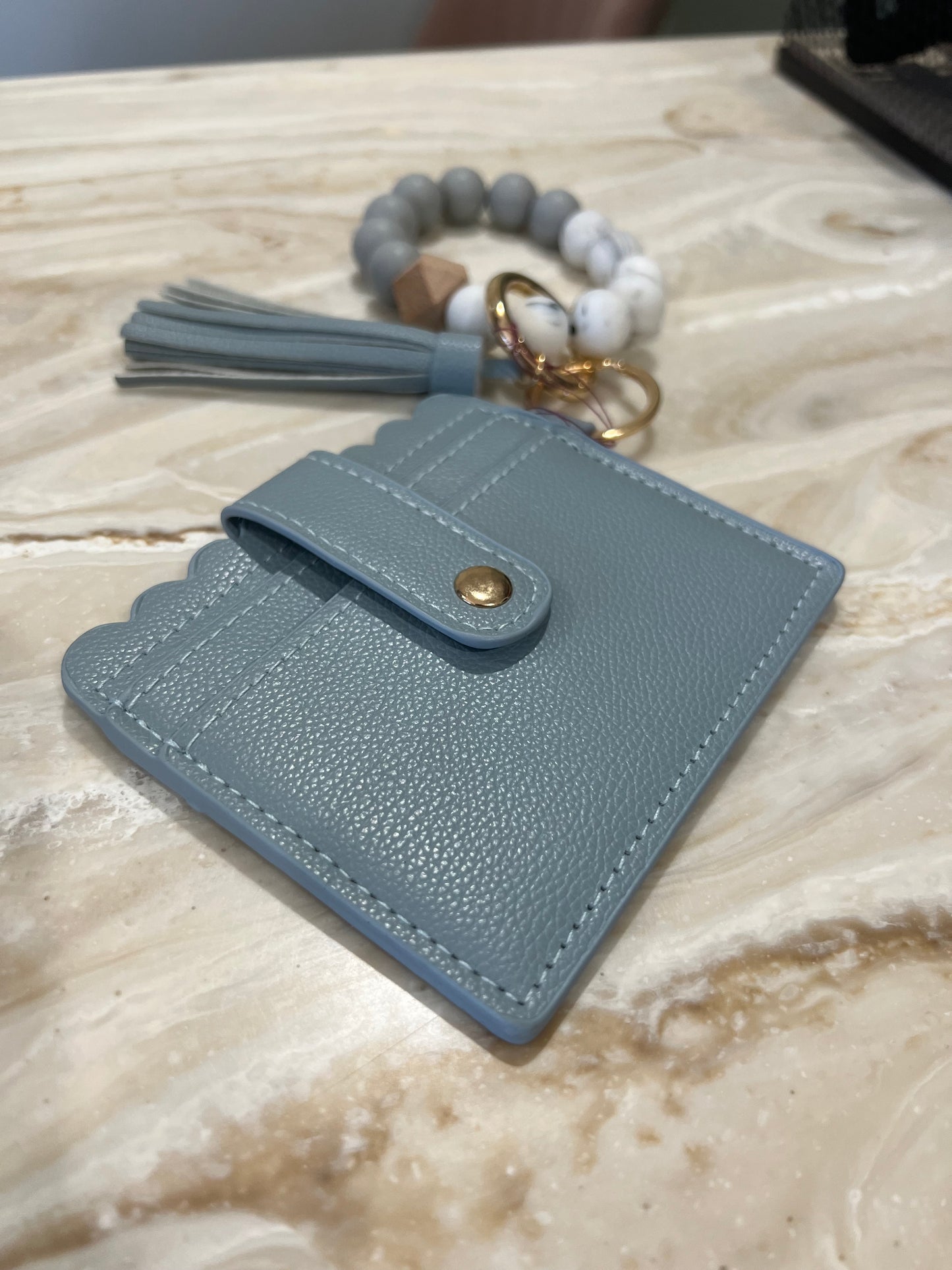 Leather Keychain Wallet