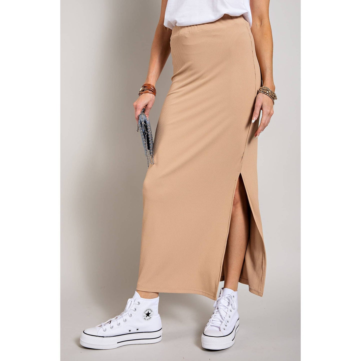 Kali Ribbed Skirt