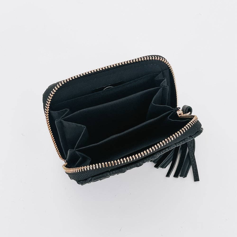 Small Woven Wallet