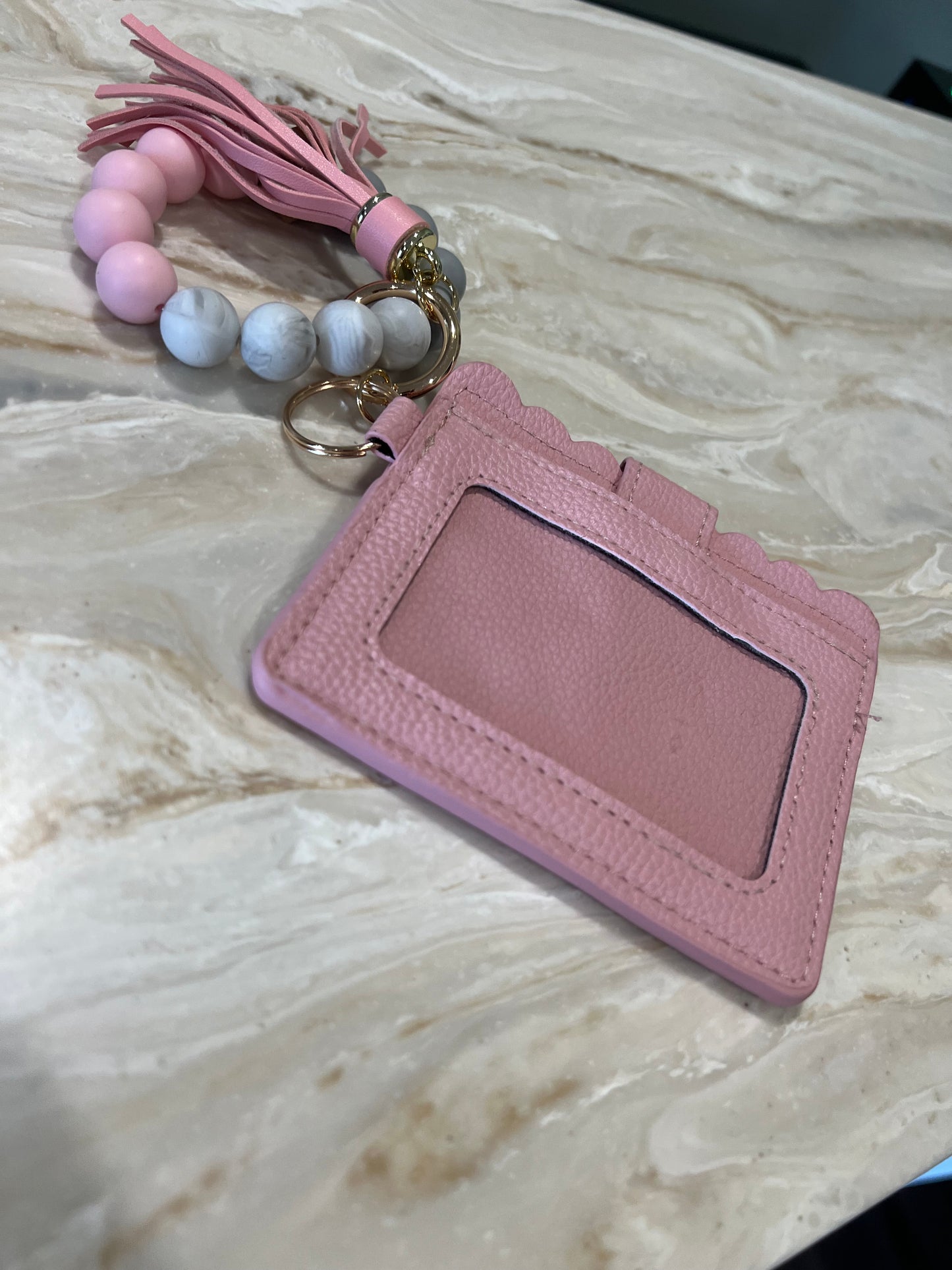 Leather Keychain Wallet