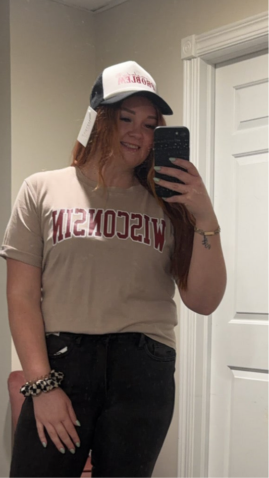 Wisconsin Cropped Tee