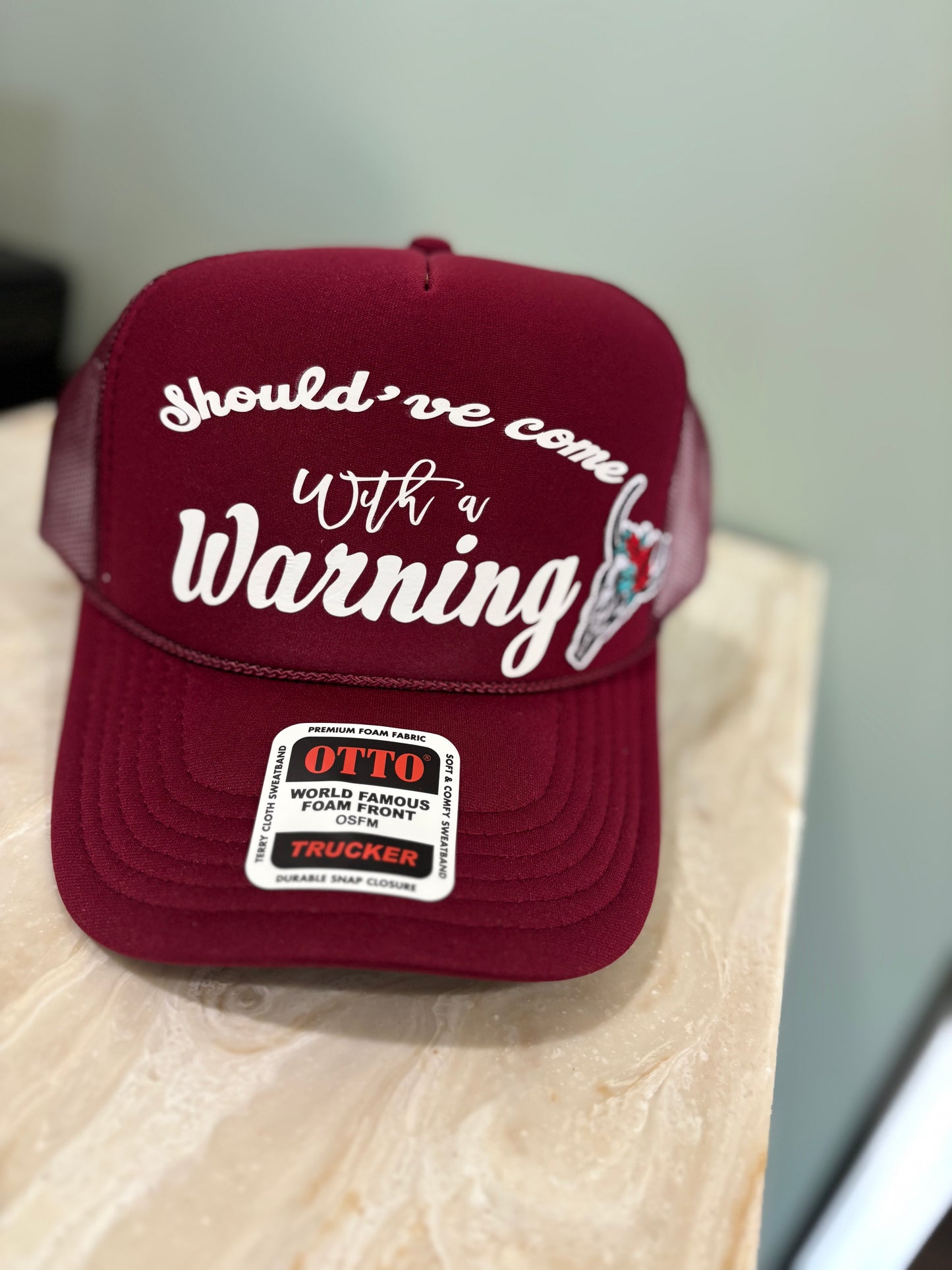 Should’ve come with a warning Hat