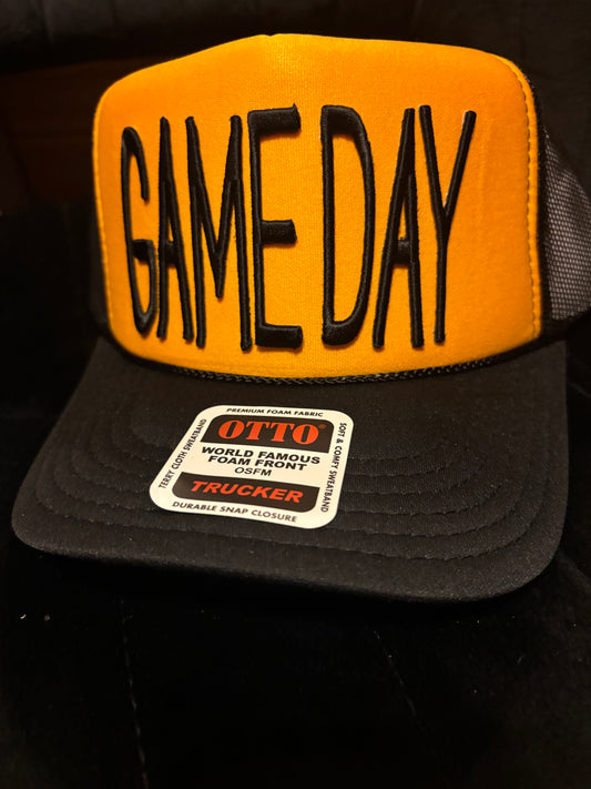 Game day trucker hat