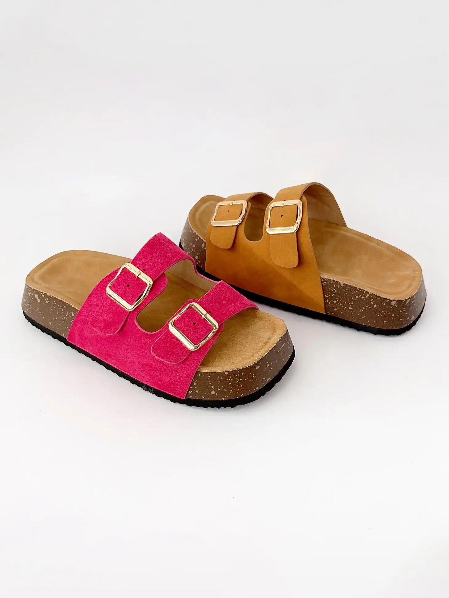 Fuchsia Platform Sandal