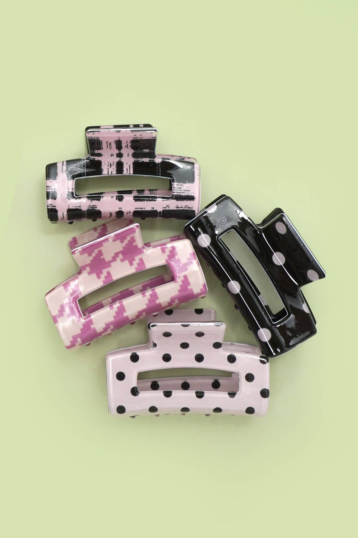 Set of 4 Small Claw Clips