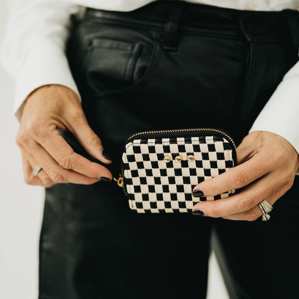 Small Woven Wallet