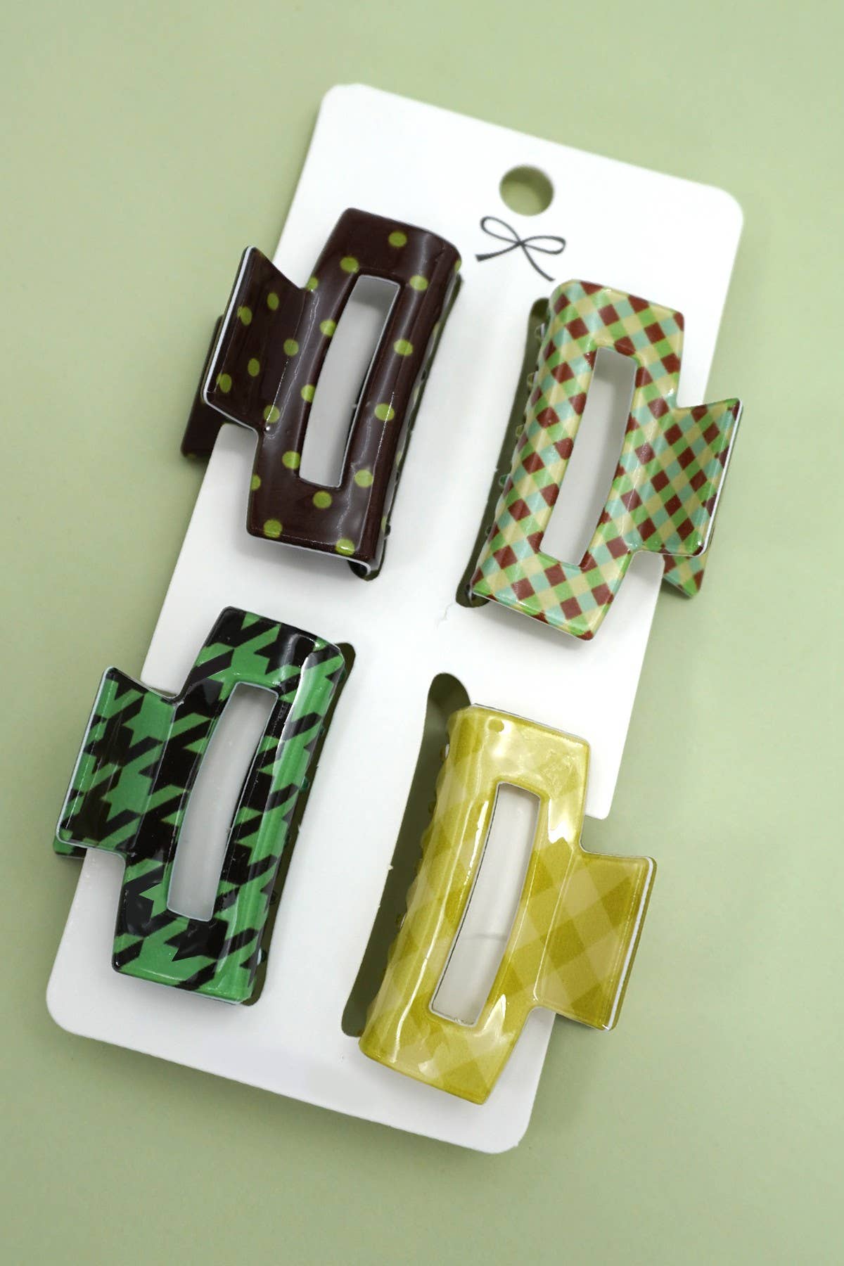 Set of 4 Small Claw Clips