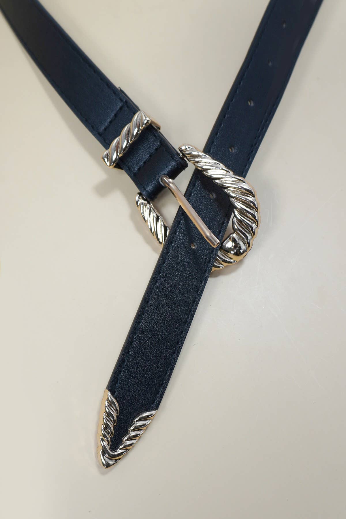 Faux Leather Belt