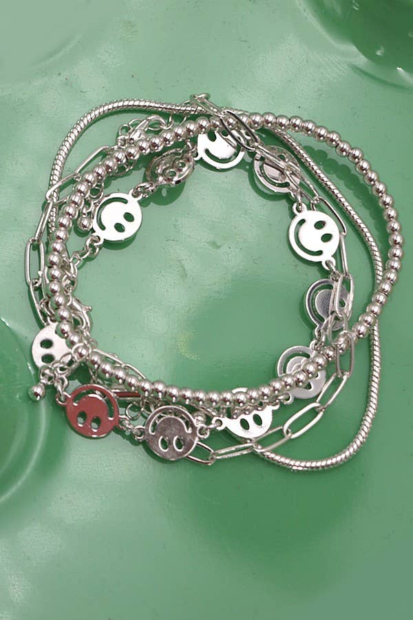 Smiley Bracelet Set