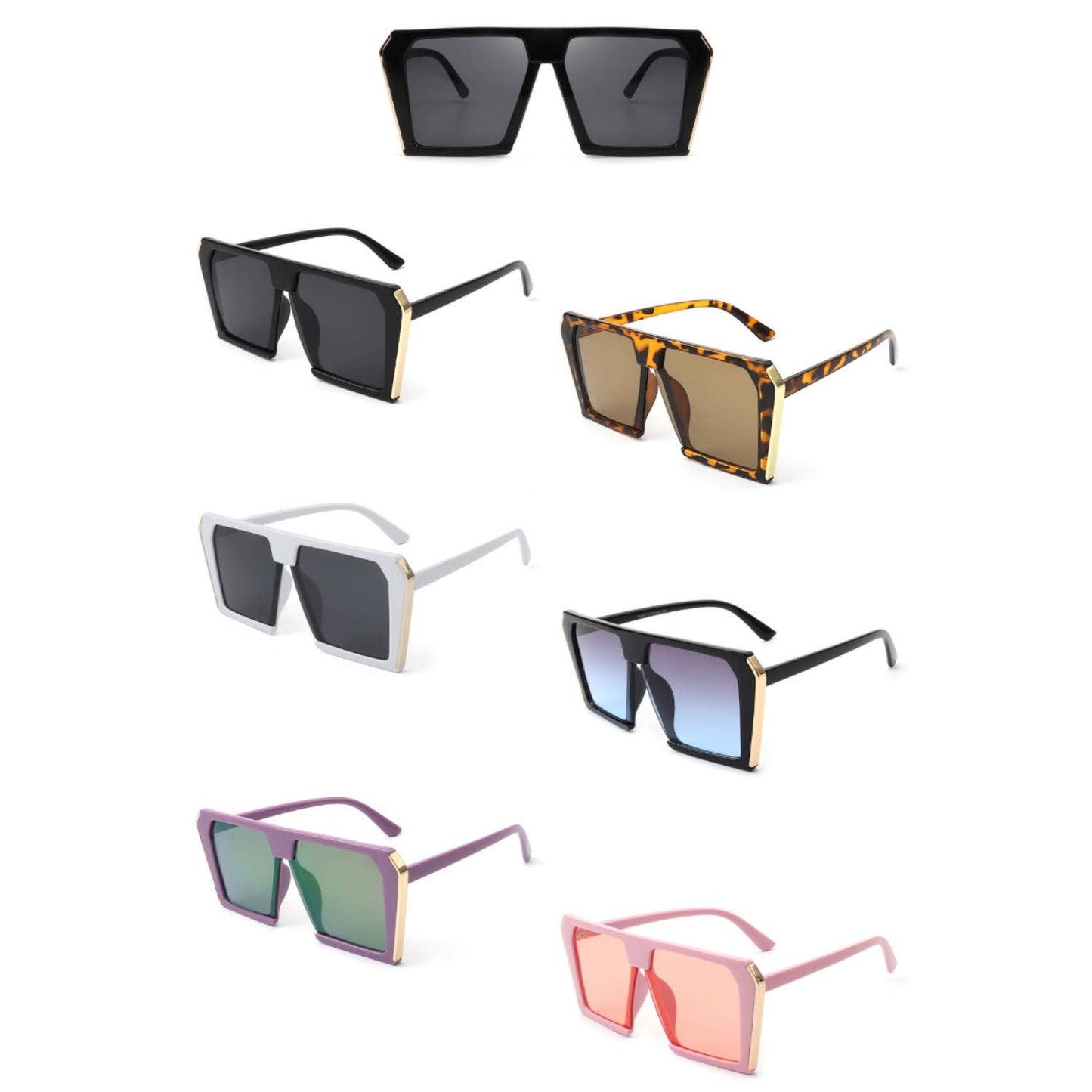 Square Retro Sunglasses