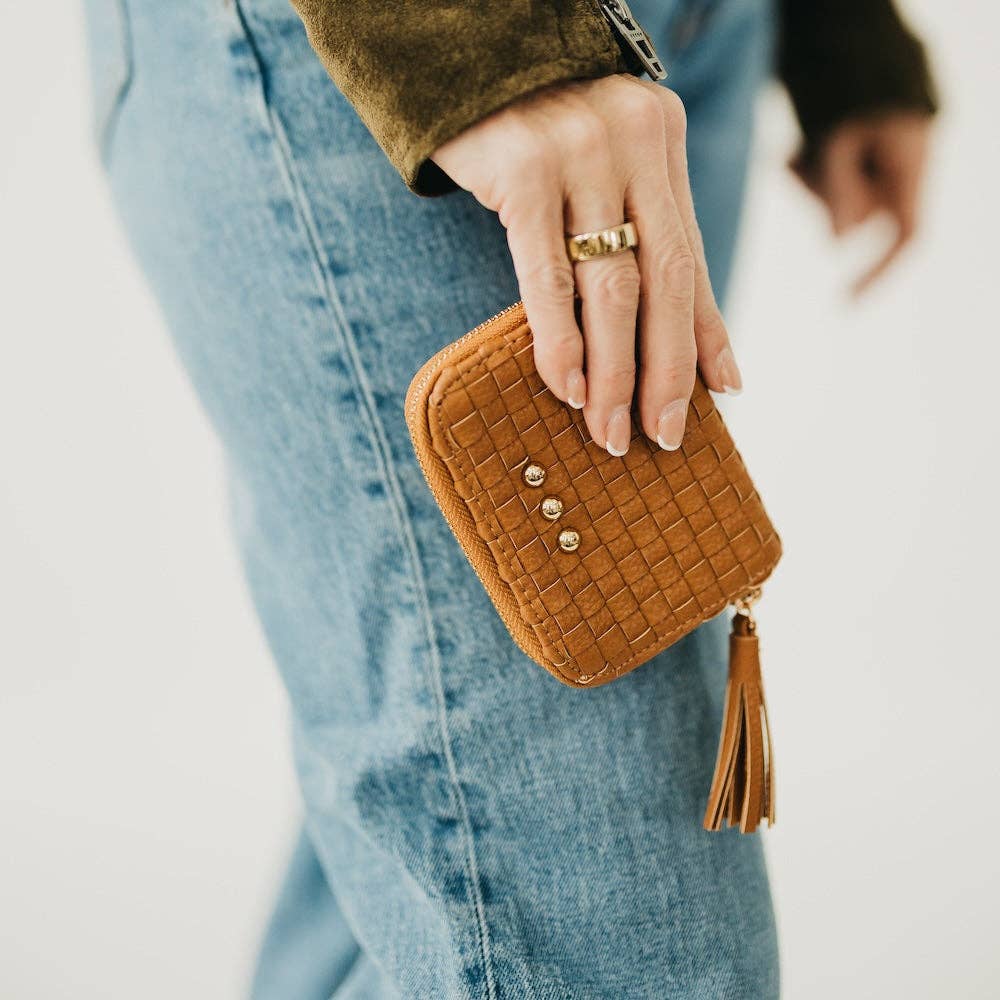 Small Woven Wallet