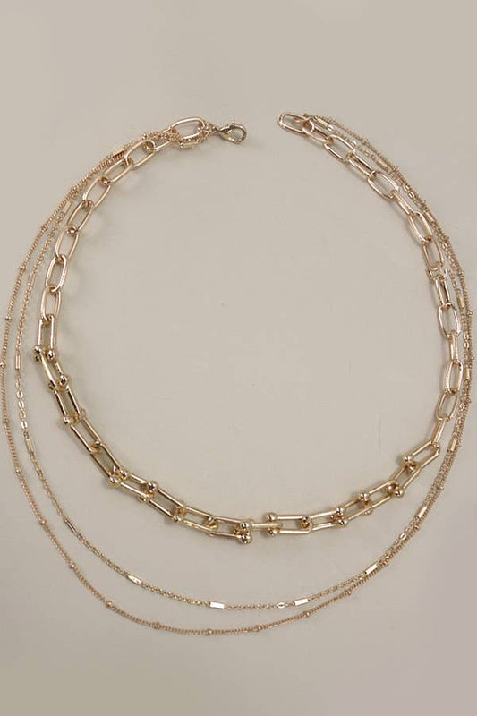 Beaded Chain Necklace