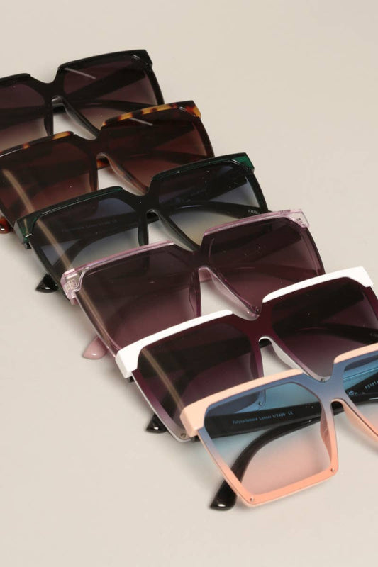 Square Frame Sunglasses