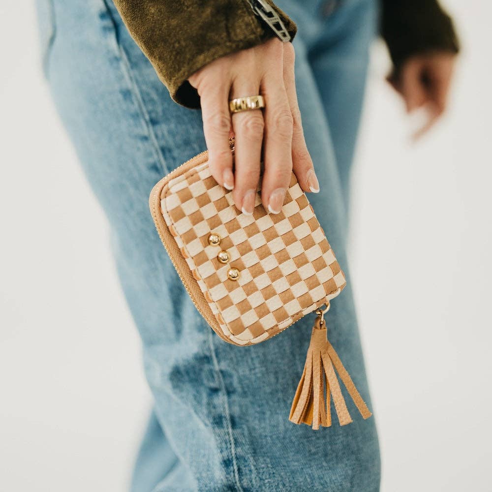 Small Woven Wallet
