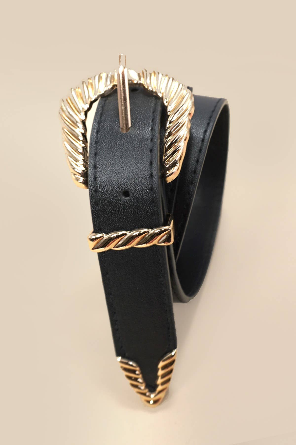 Faux Leather Belt