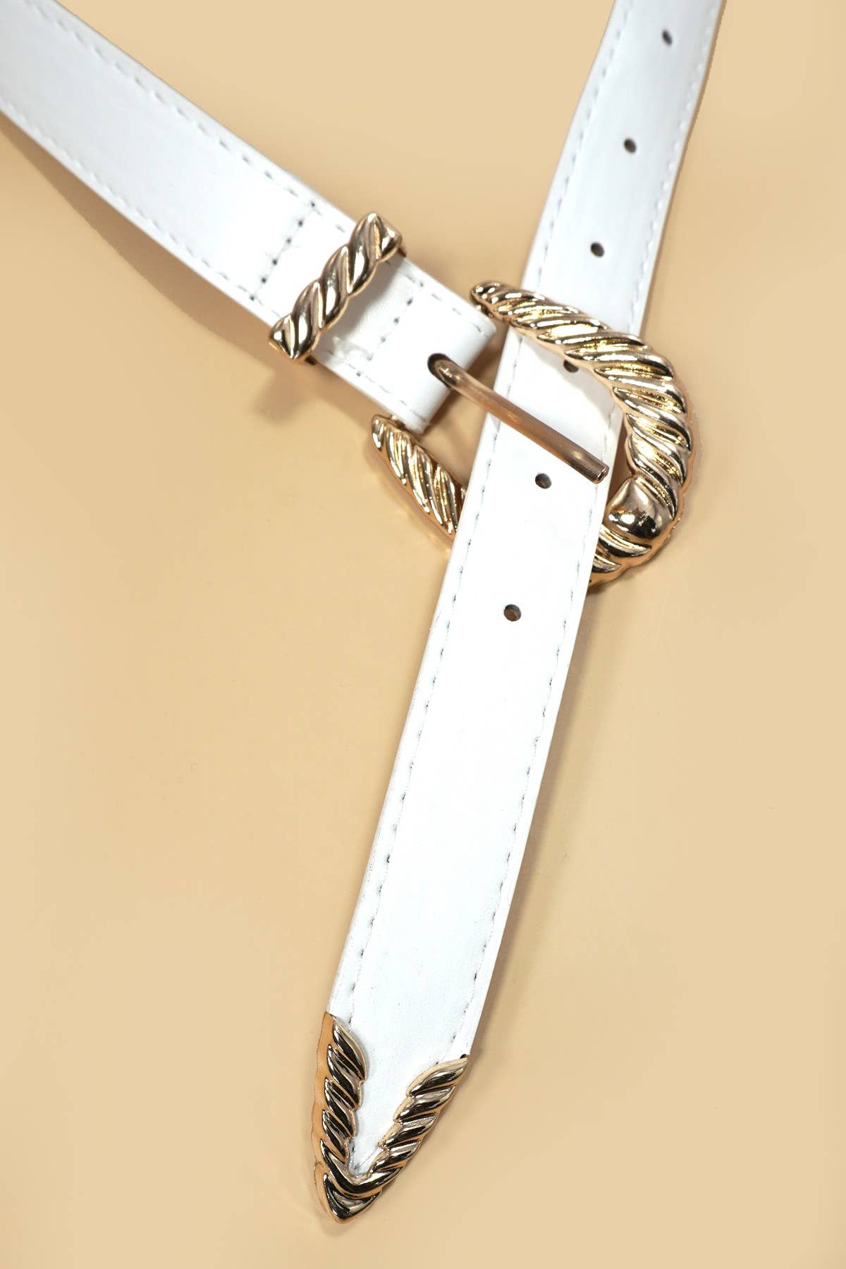 Faux Leather Belt