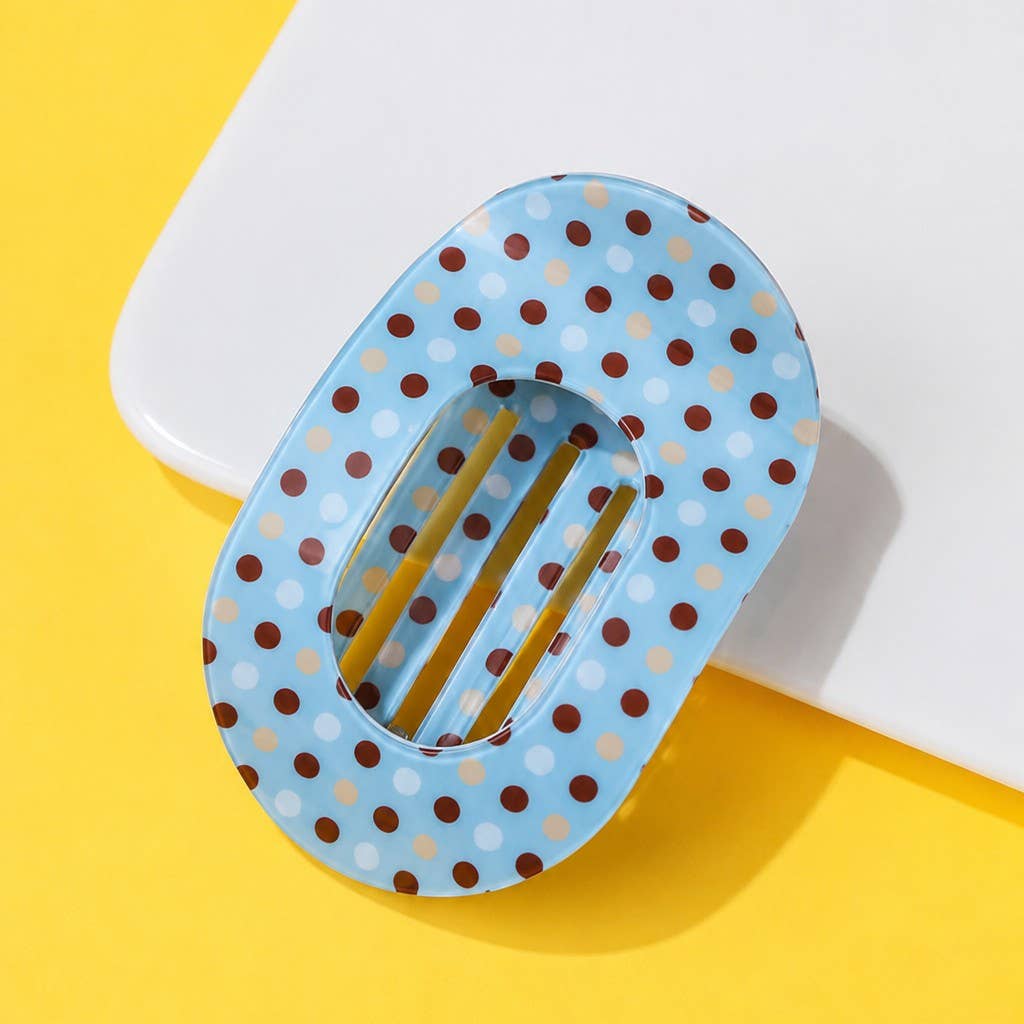 Oval Hair Claw Clip