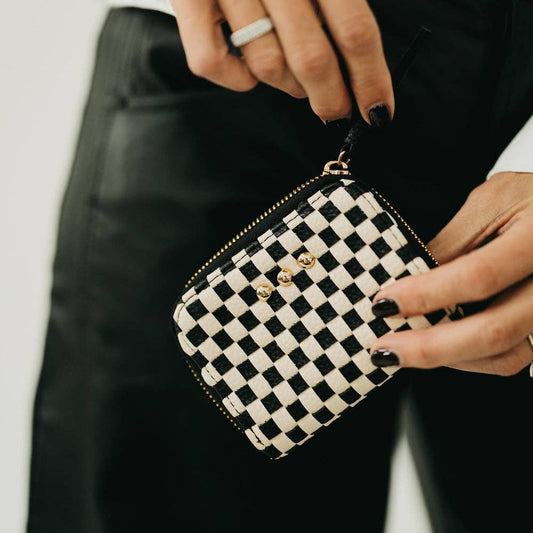 Small Woven Wallet
