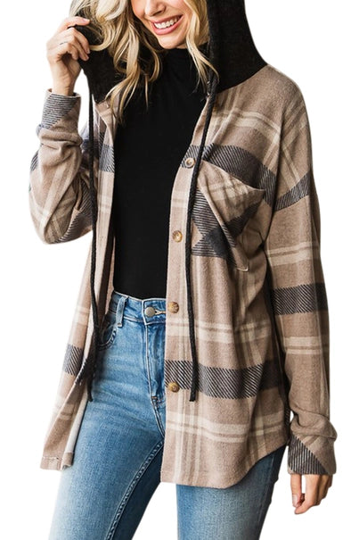 Timber Plaid Hoodie