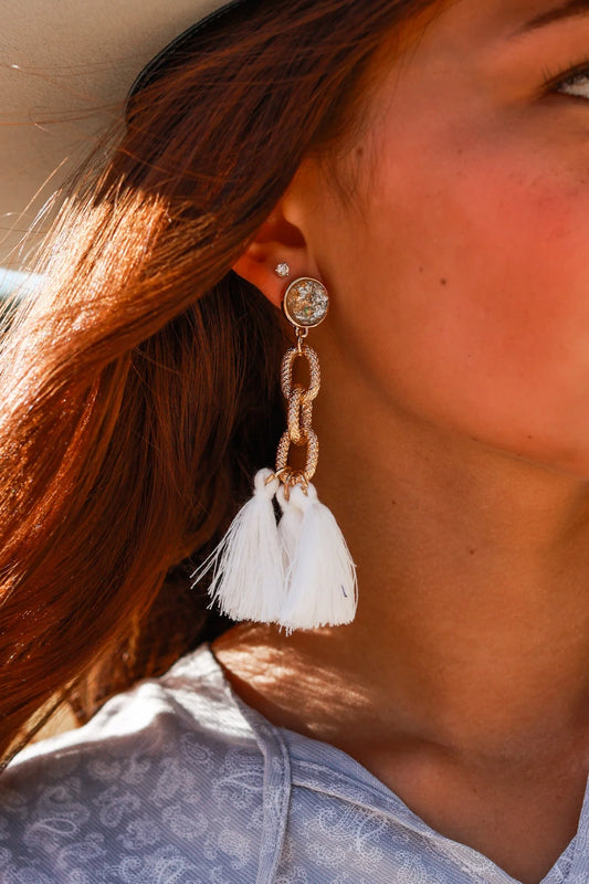 Gold Chain Earrings