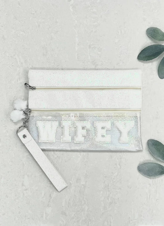 Wifey Glitter Handbag